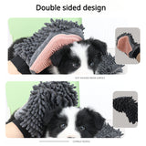 Pet Bathing Brush 2-in-1 Grooming Glove Elegant Dog Grooming Tool For Brushing, photo 3